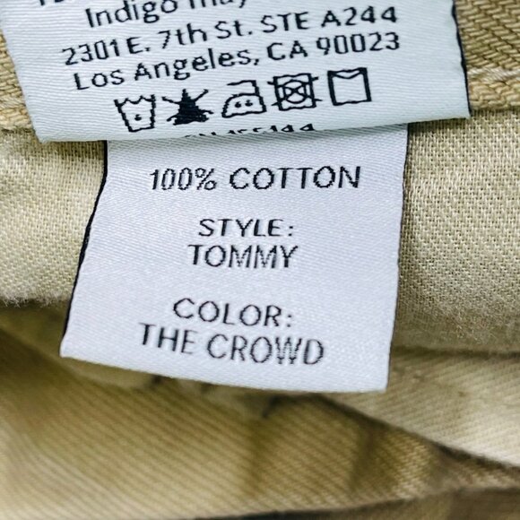 Boyish Tommy Jean in The Crowd Size 26 High Rise Straight Leg Crop Button Fly - Picture 9 of 15